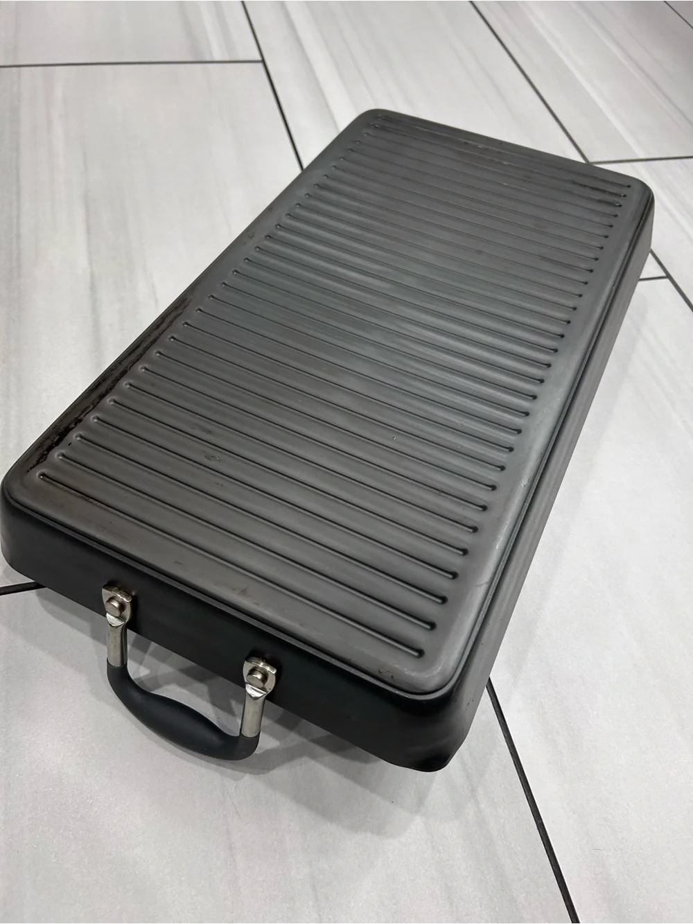 Pampered Chef Grill Pan Dual Burner Double Bacon Burger Panini Press Set 2924